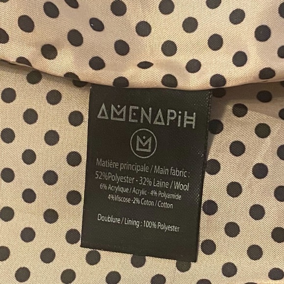 Black Coat with Gold Accents from Paris! - Picture 4 of 5